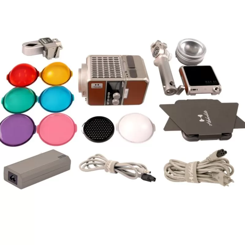 Hobolite Eclairages`1Lumières Continue-Avant Max Creator Kit - Éclairage LED Portable 80W Haut de Gamme