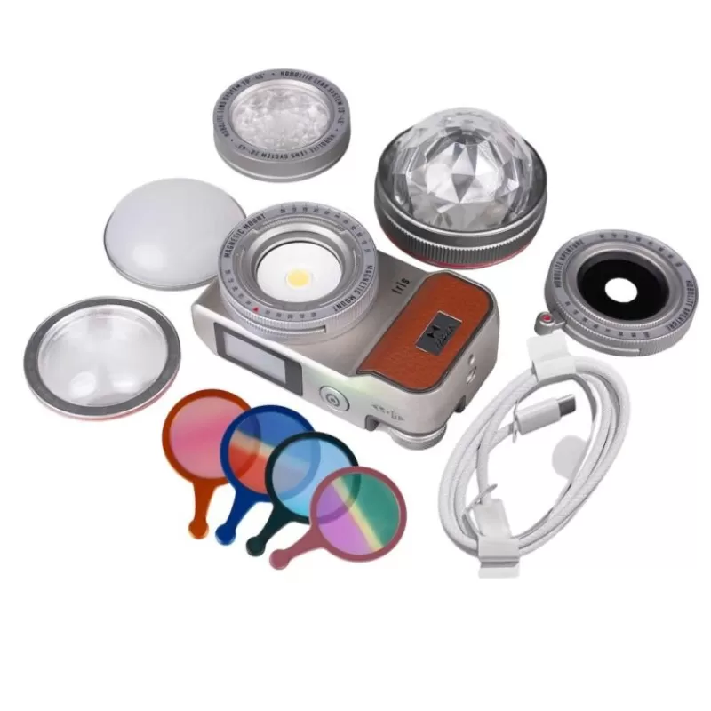 Hobolite Eclairages`1Lumières Continue-IRIS Kit Créateur - Lampe LED Portable et Résistante