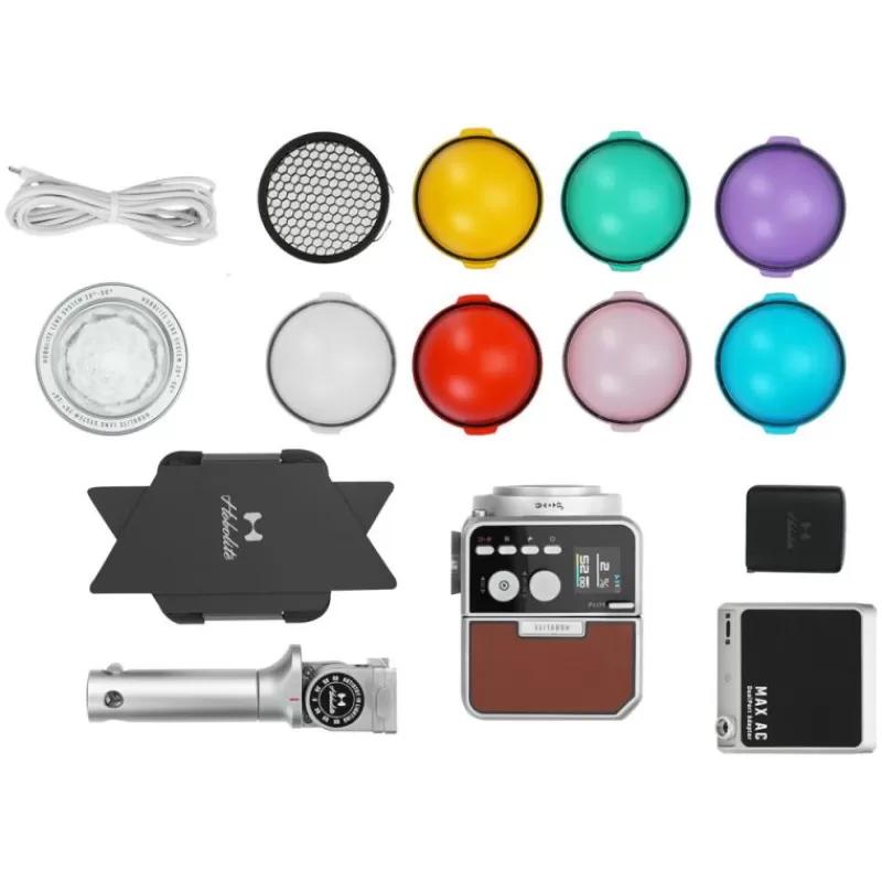 Hobolite Eclairages`1Lumières Continue-Mini Max Creator Kit - Lumière LED Compacte, Puissante et Polyvalente