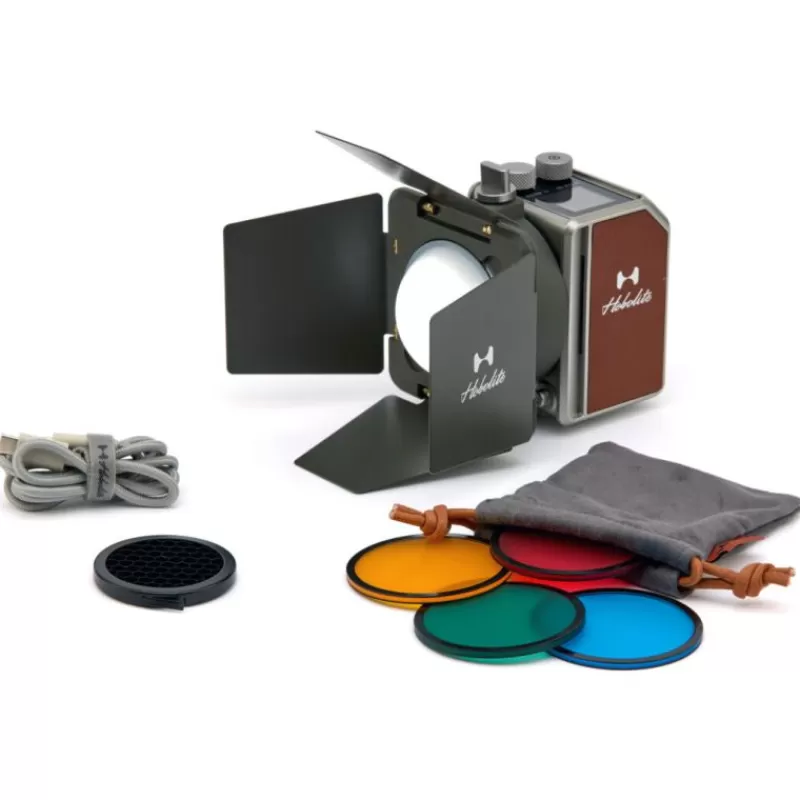 Hobolite Eclairages`1Lumières Continue-Mini Standard Kit : Éclairage portable professionnel pour créateurs en déplacement