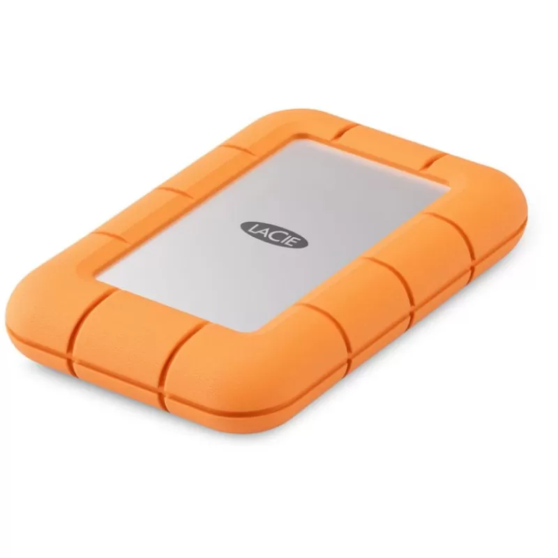 Lacie Stockages & Lecteurs | Stockages & Lecteurs-Rugged Mini SSD 500GB: Performances rapides, durabilité extrême pour vos projets créatifs